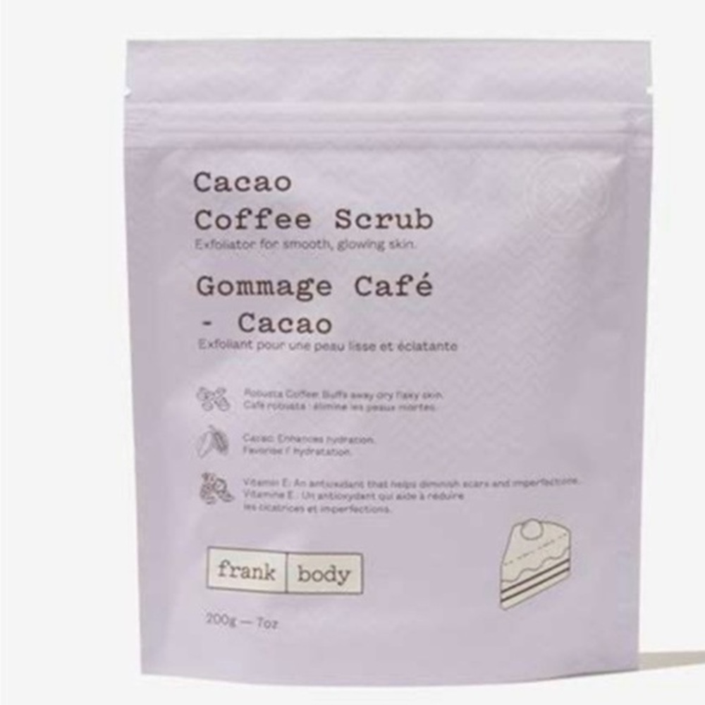 FRANK BODY CARE - Cacao Coffee Scrub